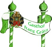 Bannière de l'auberge Frantz Grätz à Emmering
